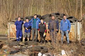 Asental spolupracuje se spolkem Adesse ecology na odstranění černé skládky