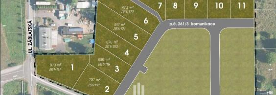 Prodej stavebního pozemku č.6 z projektu Nad Vodárnou v Ostravě - Heřmanicích