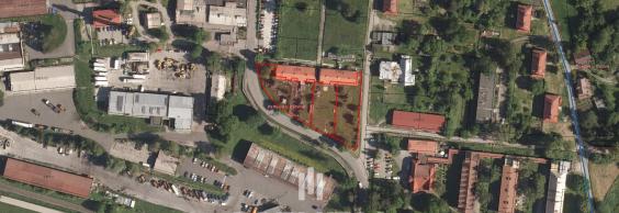 Prodej pozemků o celkové výměře 3 081 m2 v k.ú. Petřvald u Karviné