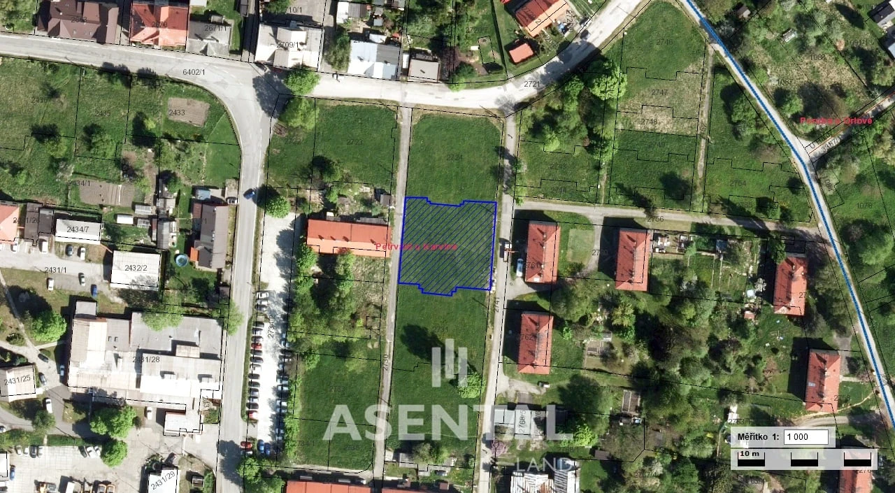 Prodej pozemku o výměře 1 146 m² v k.ú. Petřvald u Karviné