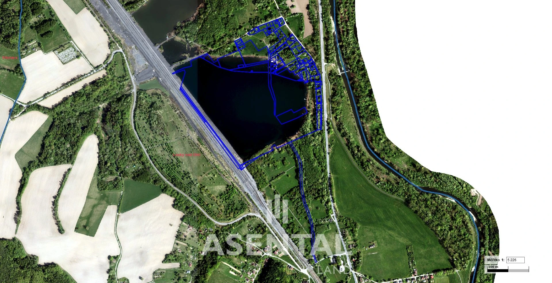 Prodej pozemků, 285 924 m² - Karviná - Louky nad Olší