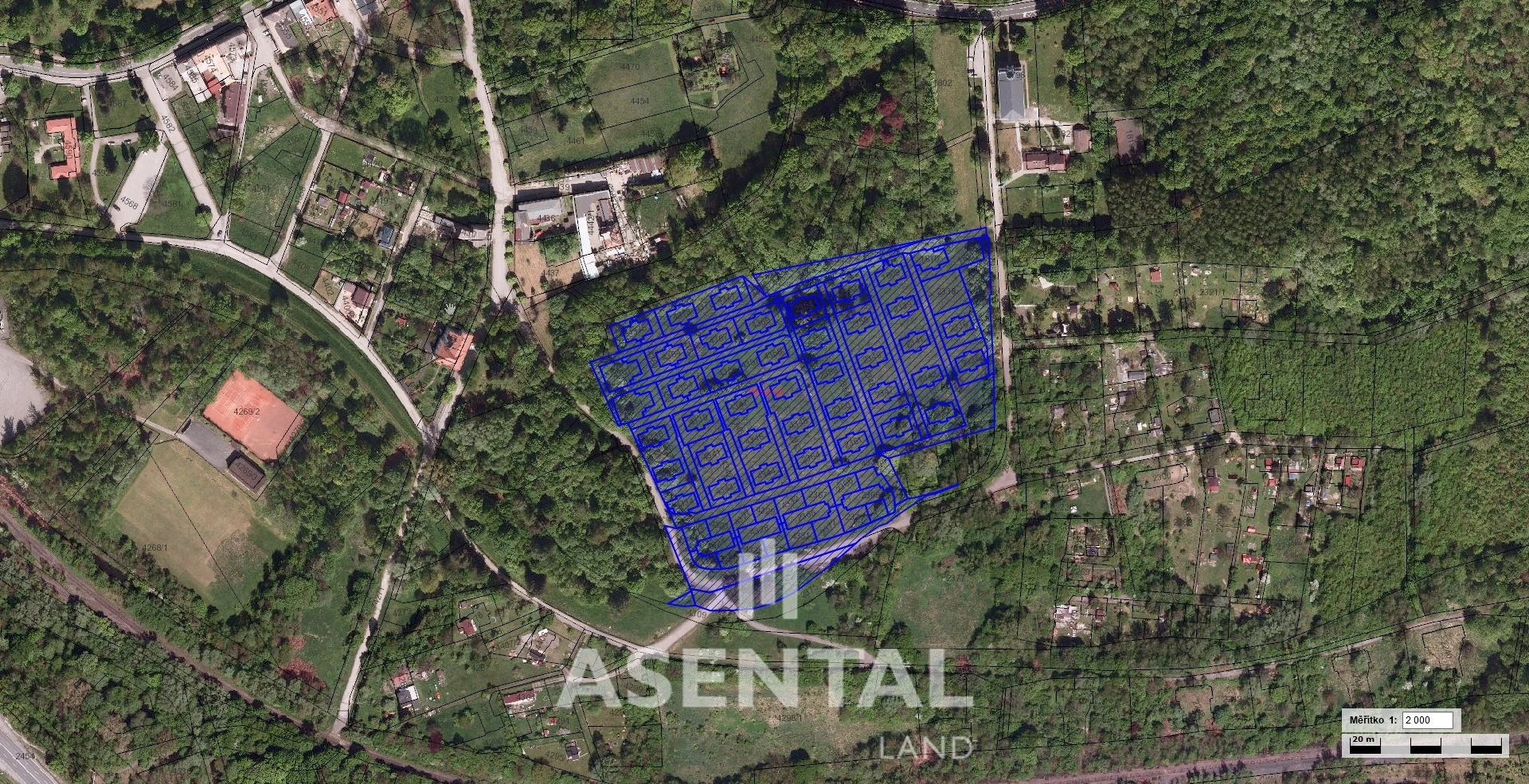 Pozemky pro bydlení – prodej souboru pozemků o výměře 43 470 m² v k.ú. Orlová