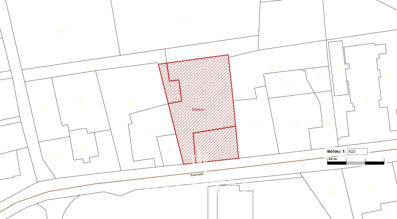 Prodej pozemků 1 829 m² Darkov