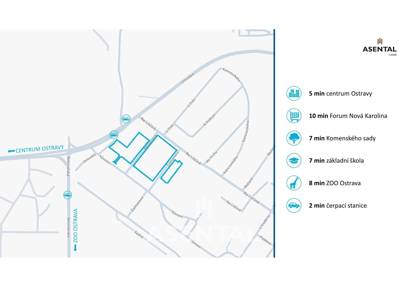 Prodej souboru pozemků o výměře 13 697 m² v k.ú. Hrušov