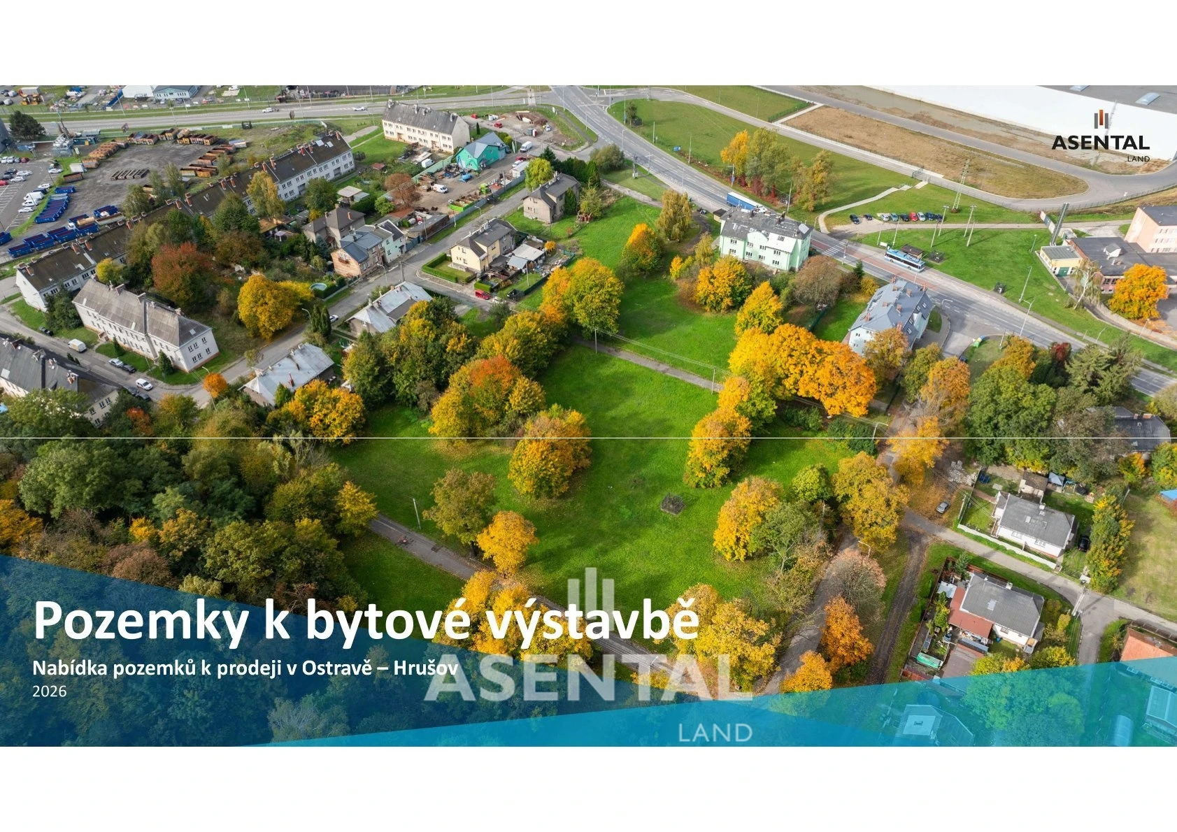 Prodej souboru pozemků o výměře 13 697 m² v k.ú. Hrušov