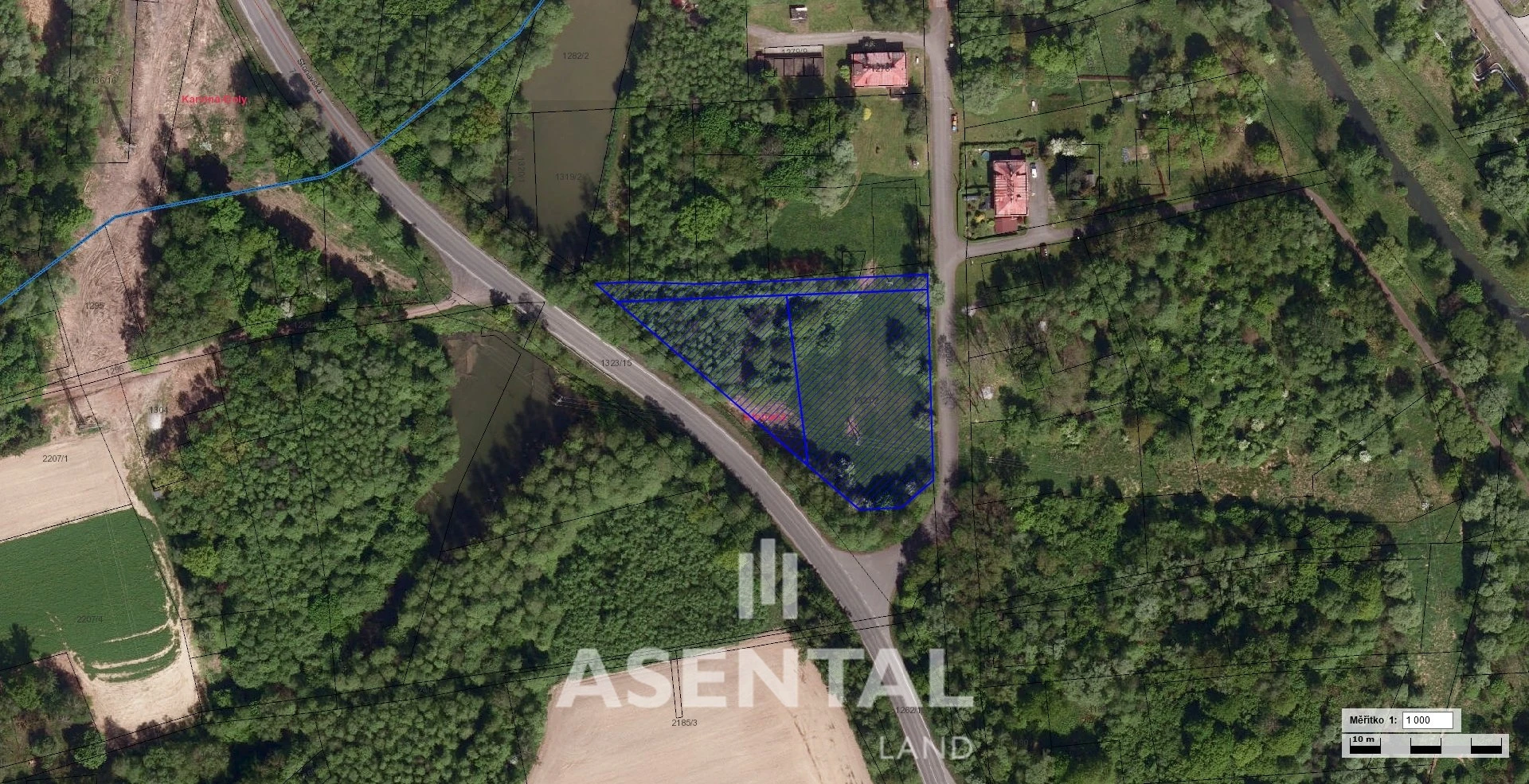 Prodej pozemků o výměře 5 144 m² v k.ú. Stonava