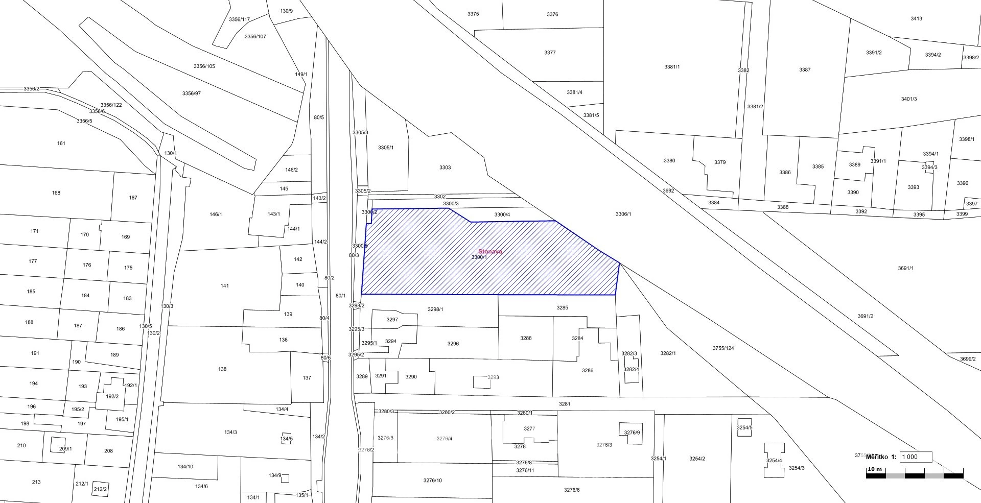 Prodej pozemku o výměře 4 946 m² v k.ú. Stonava