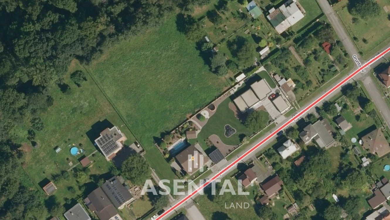 Stavební pozemek 4 668 m² – Ostrava-Heřmanice