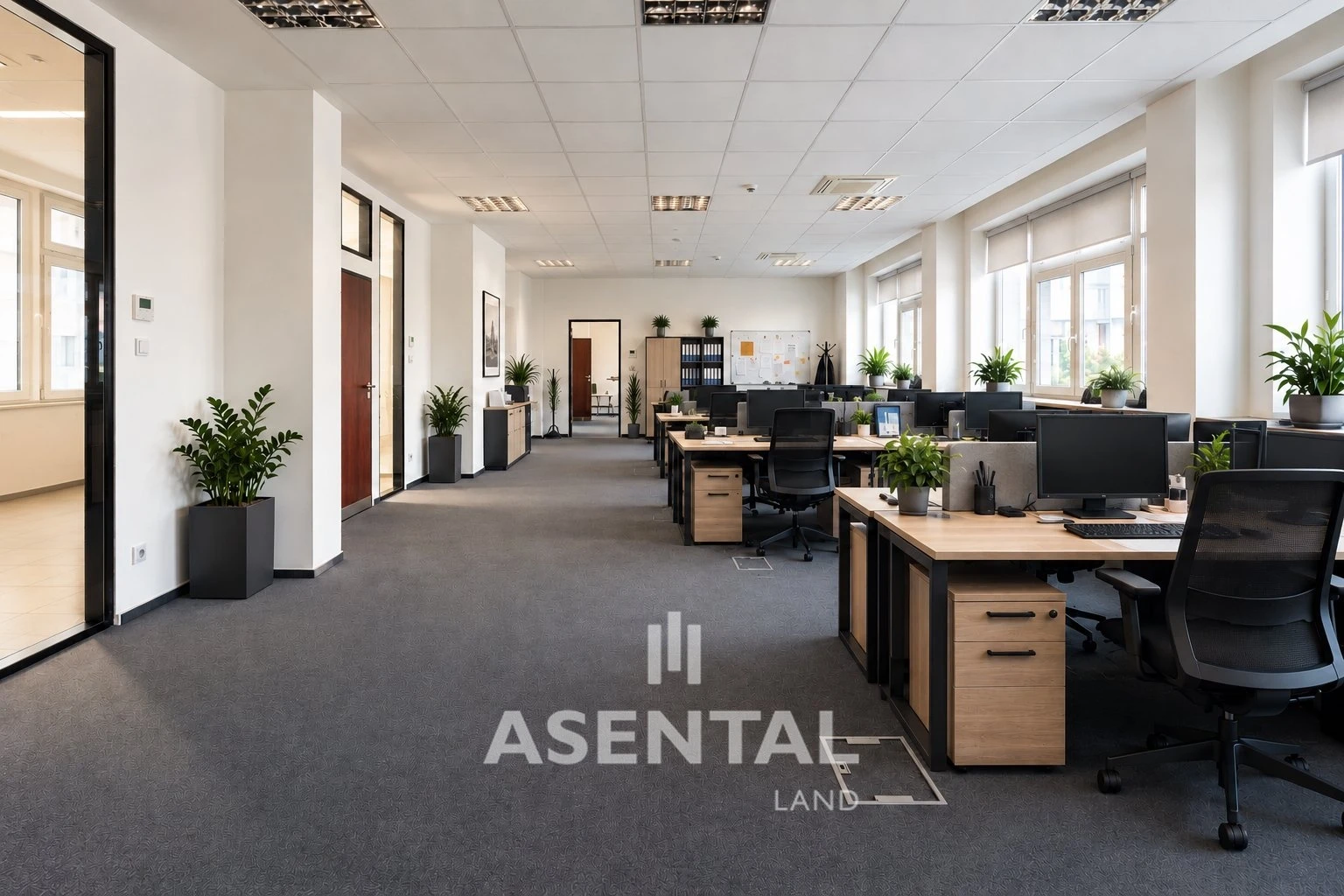 Pronájem kancelářských prostor 193 m² – ABC ALFA, Prokešovo náměstí, Ostrava