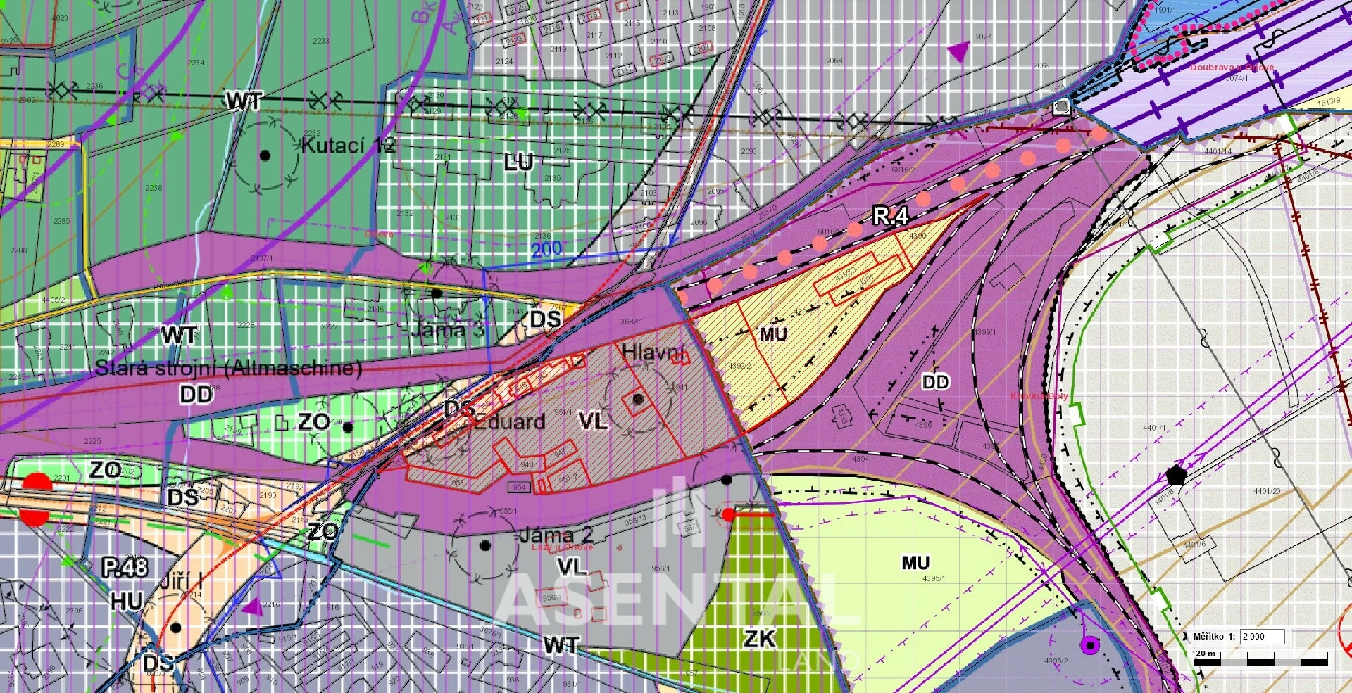 Investiční příležitost – soubor pozemků 32 167 m² pro výrobu a logistiku | Lazy u Orlové / Karviná-Doly