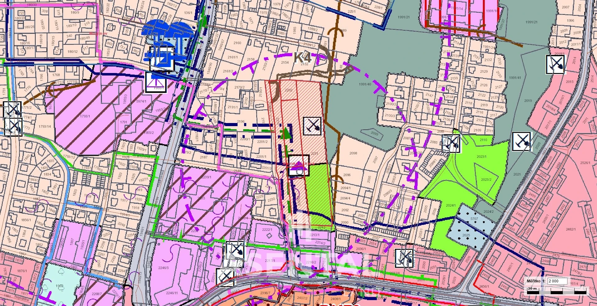 Prodej souboru pozemků o výměře 20 869 m² v k.ú. Slezská Ostrava