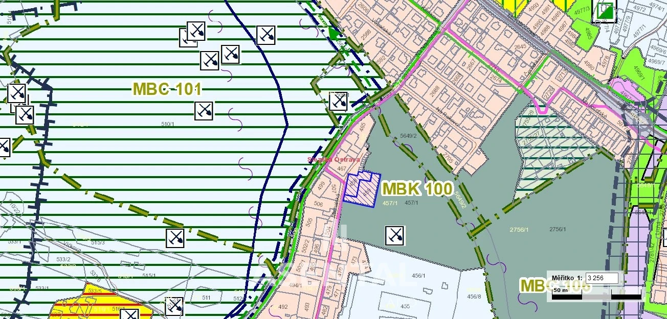 Prodej pozemků, 2 800 m² - Ostrava - Slezská Ostrava
