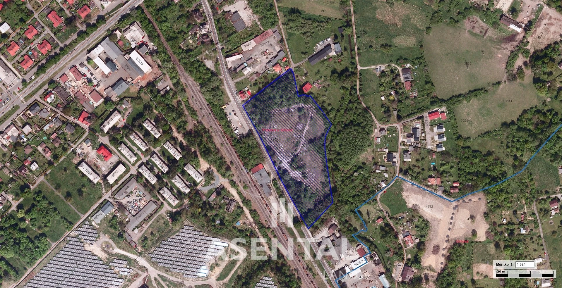 Prodej pozemku, 22 913 m²  Poruba u Orlové