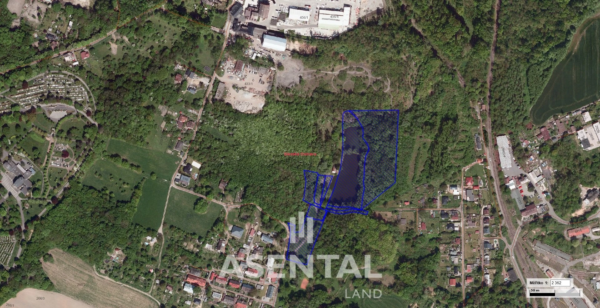 Prodej vodní plochy, 29 351 m² - Slezská Ostrava
