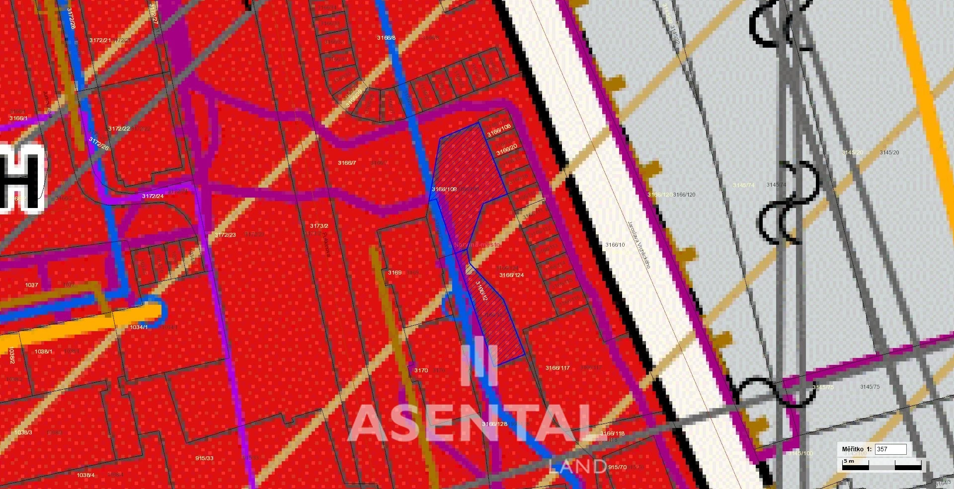 Prodej pozemků, 316 m² - Karviná-město
