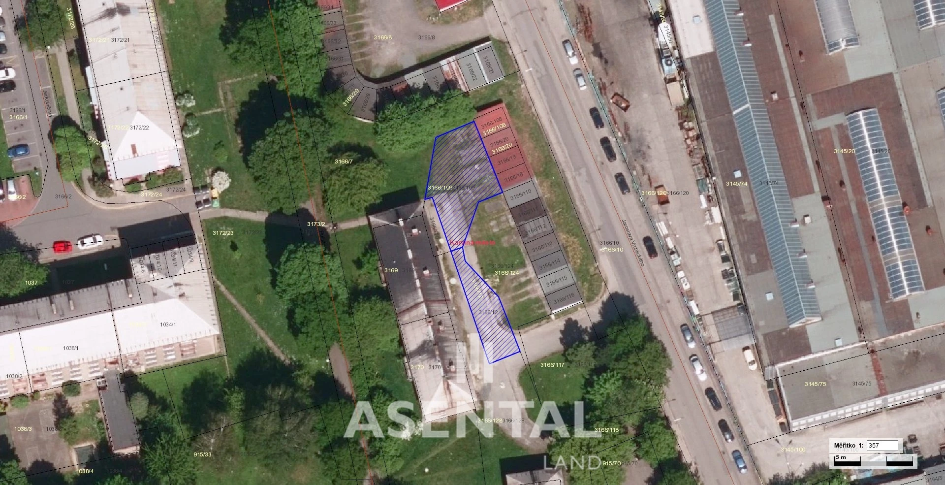 Prodej pozemků, 316 m² - Karviná-město